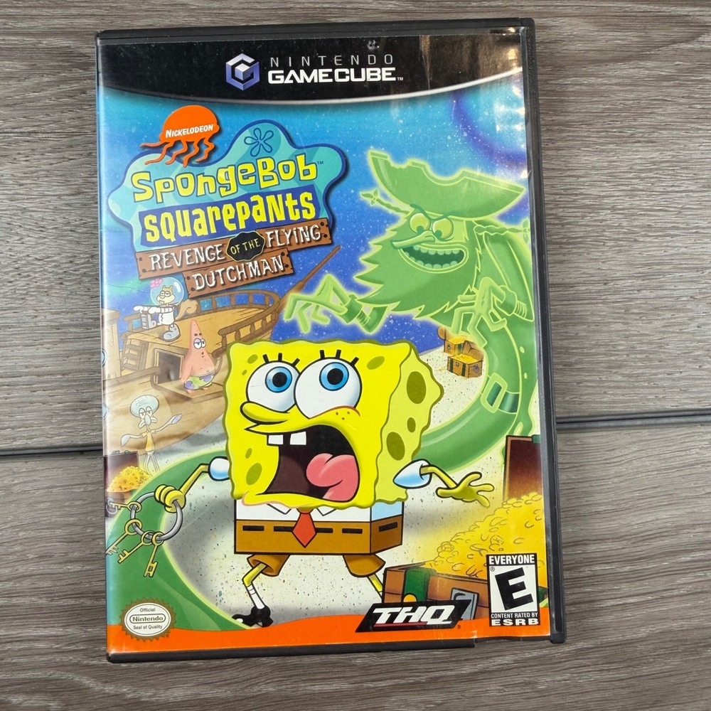 Nintendo GameCube SpongeBob SquarePants Revenge of the Flying Dutchman